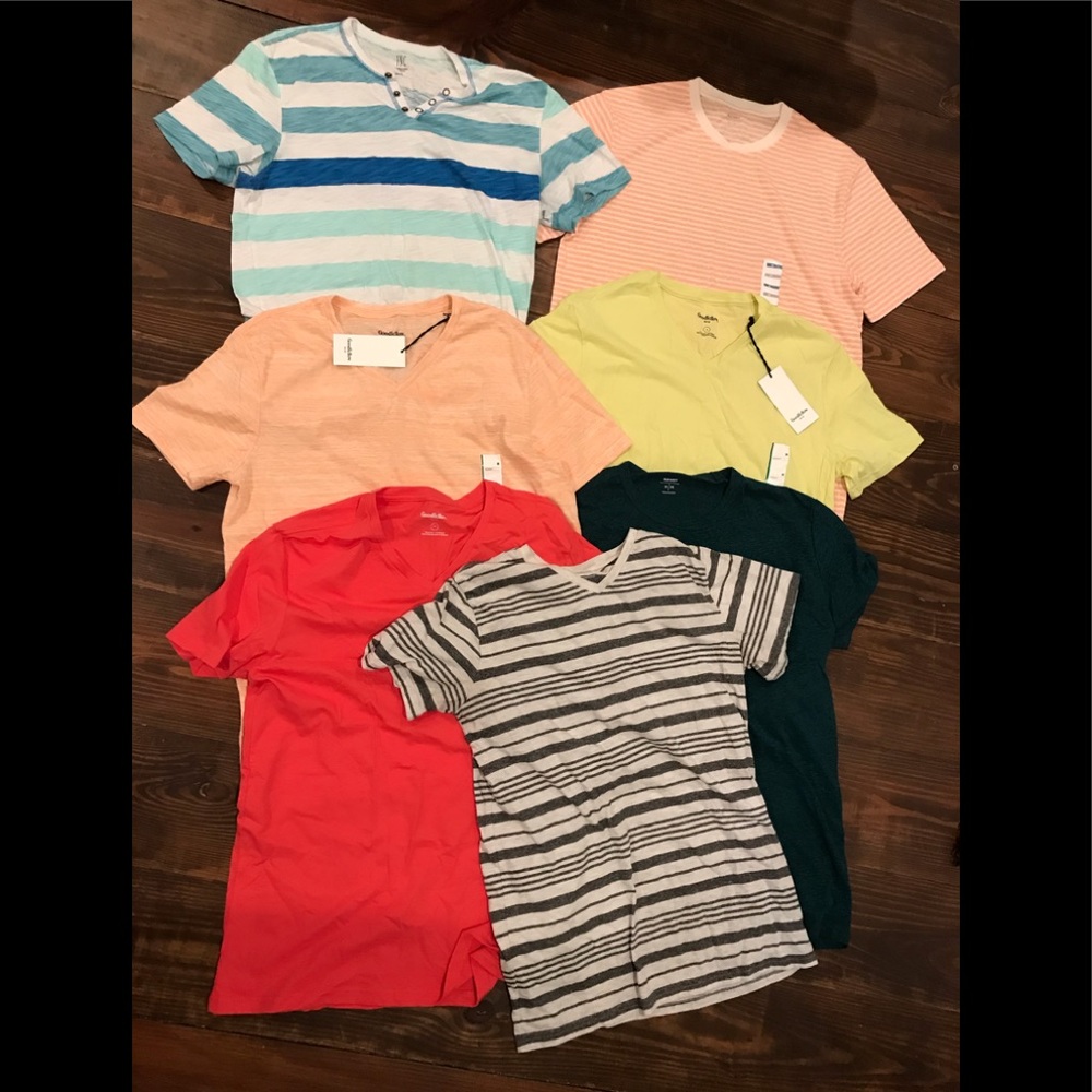 Men’s medium tee bundle (7 shirts)
